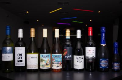 Extensive wine list