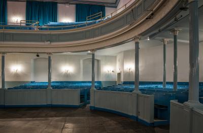 The Queen's Hall auditorium side stalls