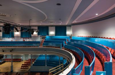 The Queen's Hall auditorium upper gallery