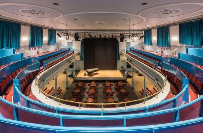 The Queen's Hall auditorium full overview from gallery
