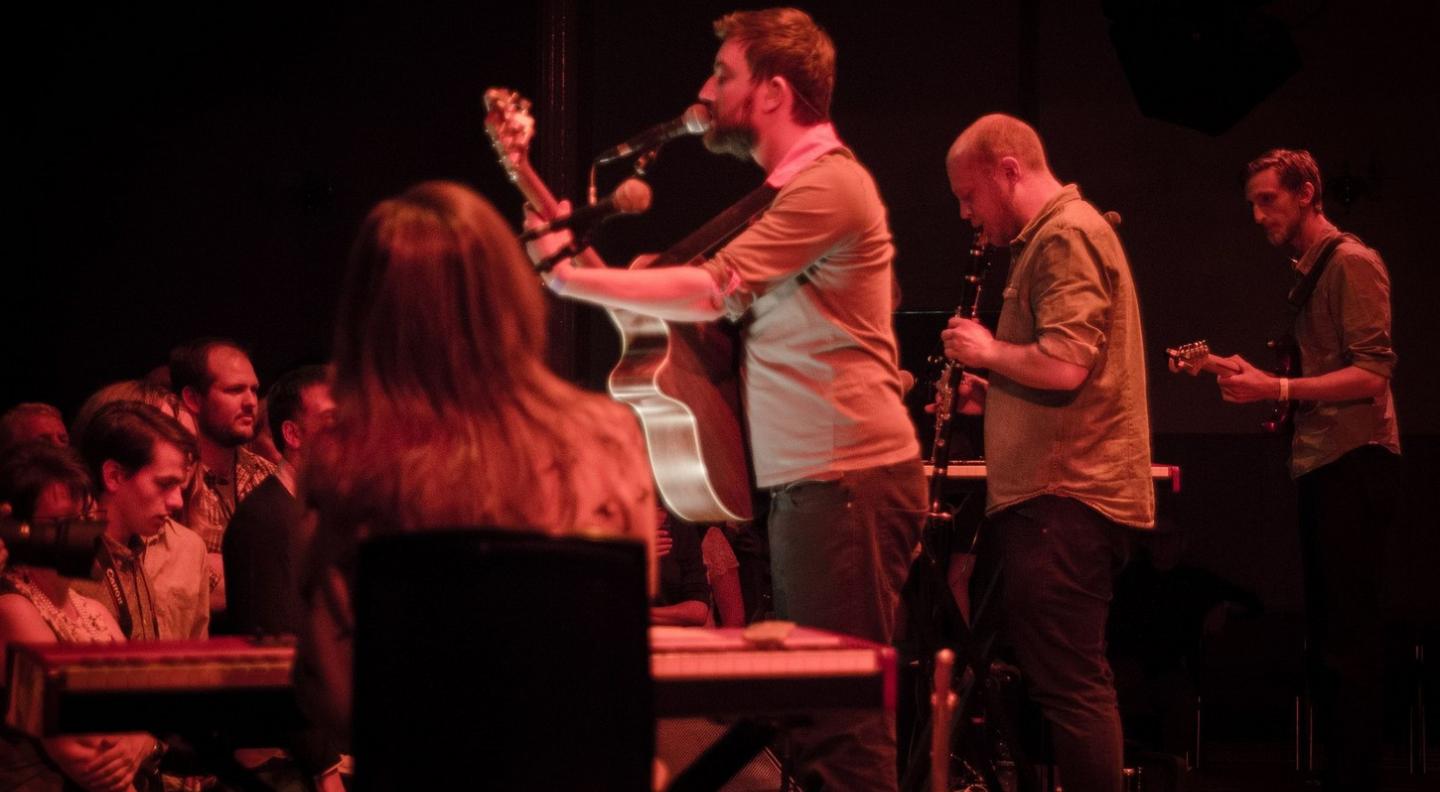 Admiral Fallow at The Queen's Hall. They have been on the SAY Award longlist in previous years