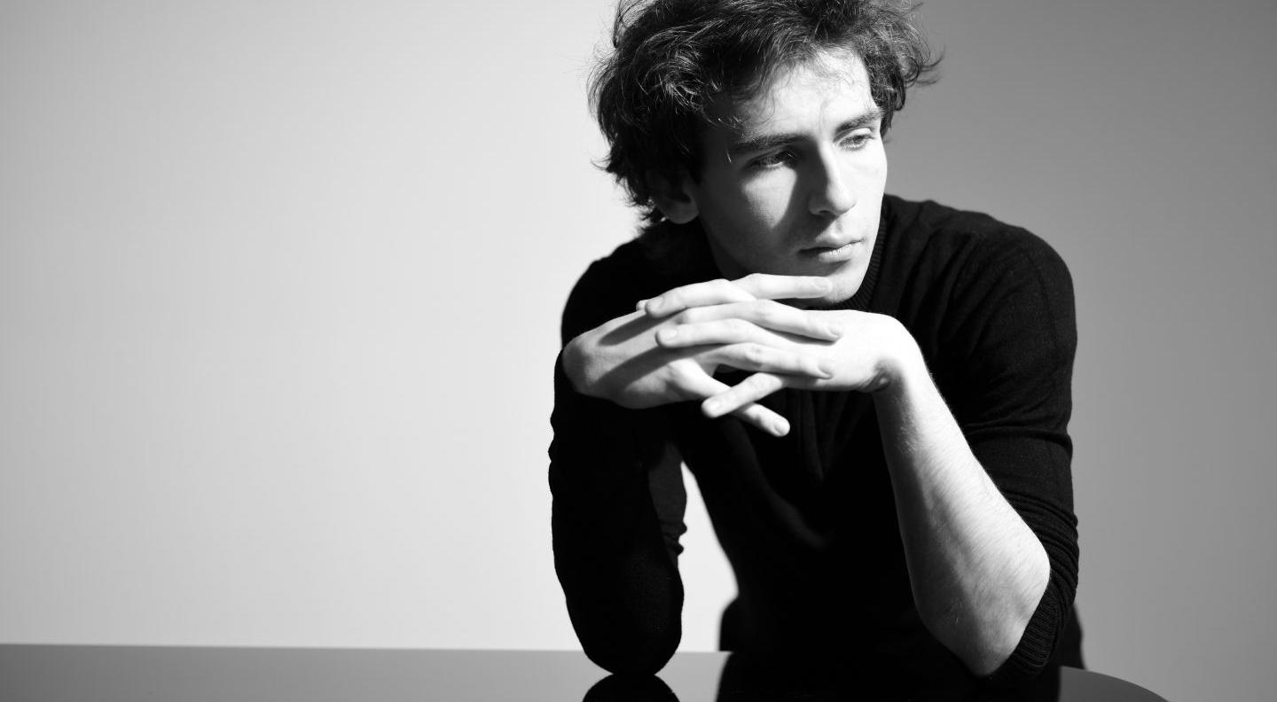 a black and white image of Alexandre Kantarow