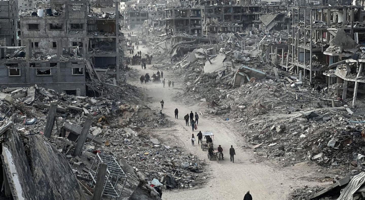Devastation in Gaza