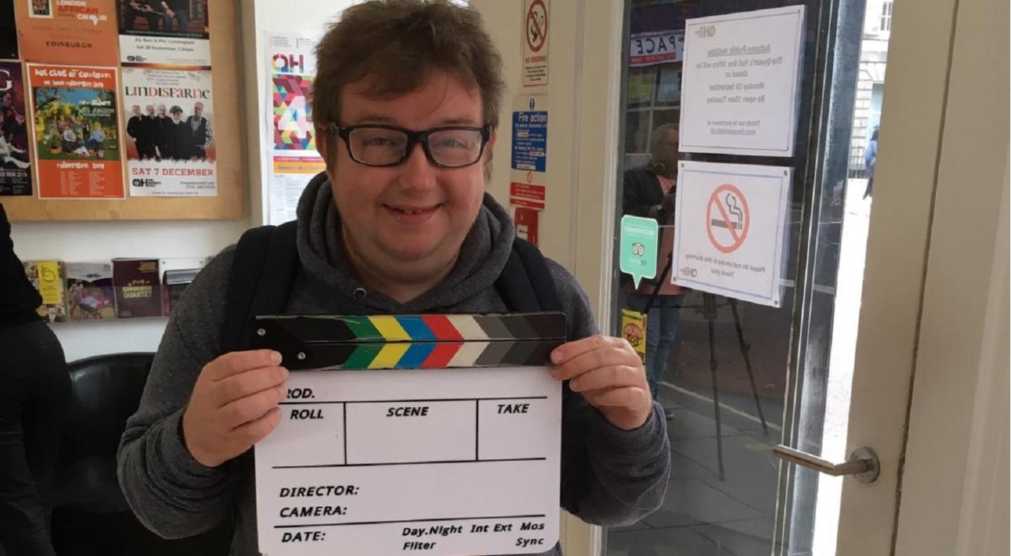 Joseph Cox narrator of the accessibility film