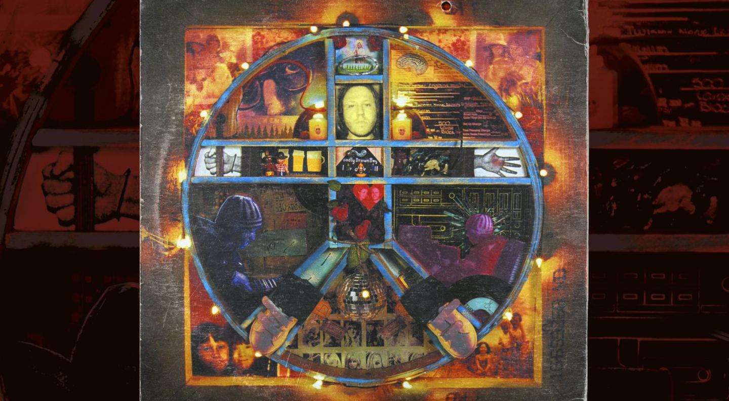 The album cover of Badly Drawn Boy's album, The Hour of the Bewilderbeast