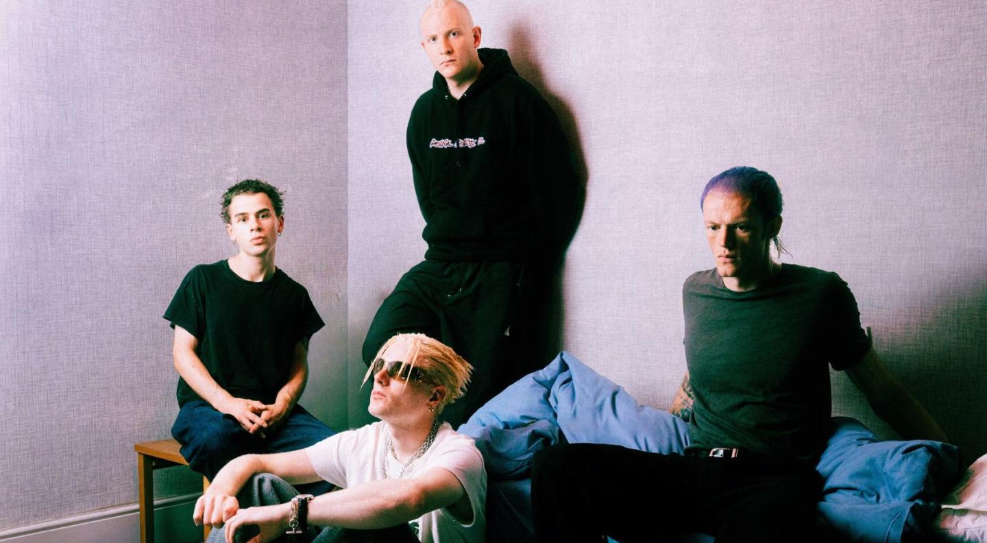 The four members of the group Bleech 9:3