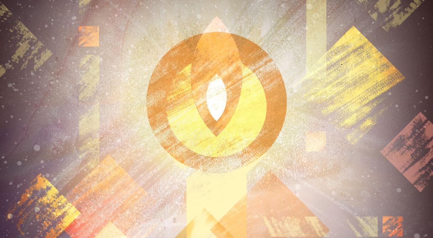 An illustration of a candle flame