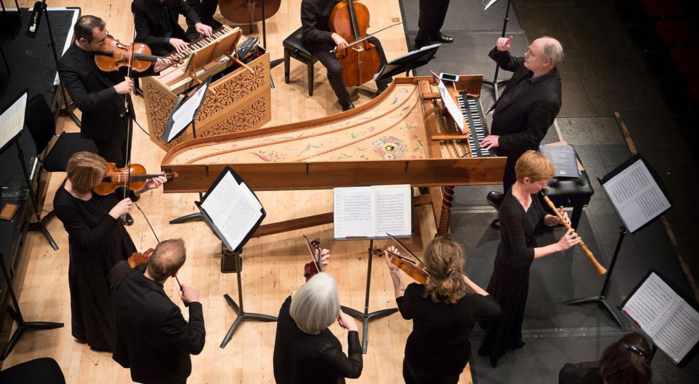 The Dunedin Consort Performing on stage