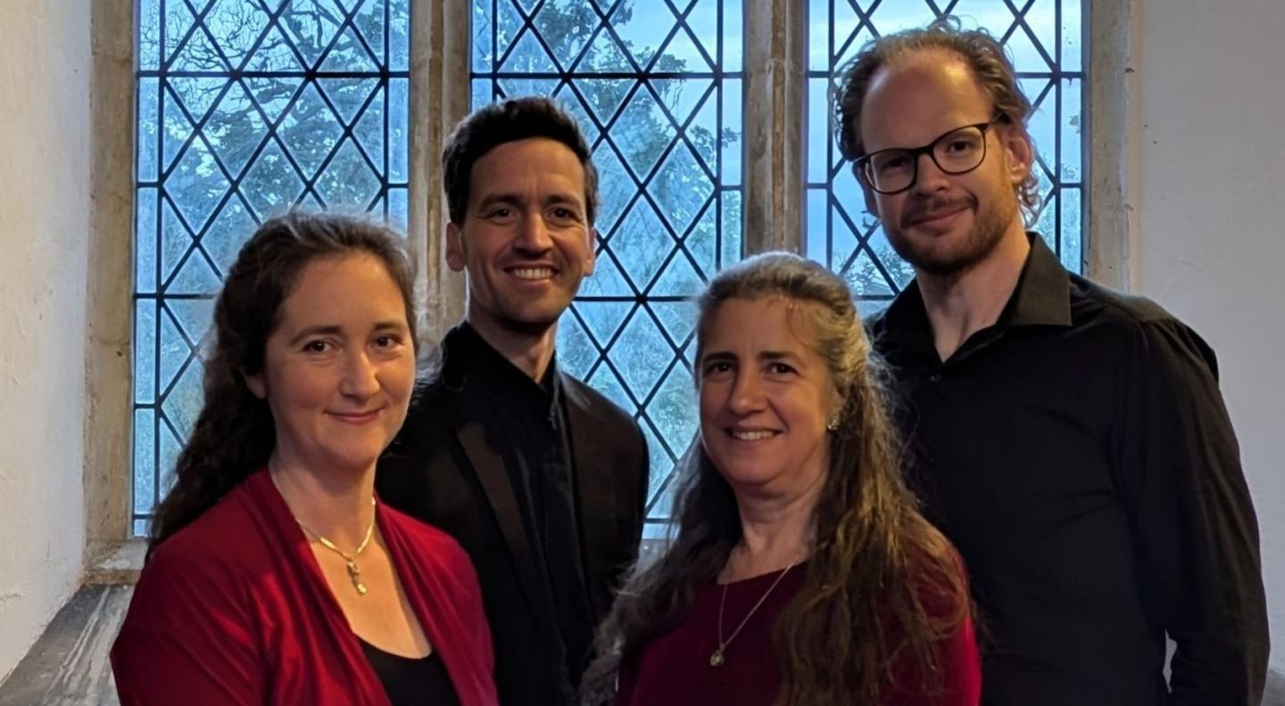 The four members of The London Haydn Quartet
