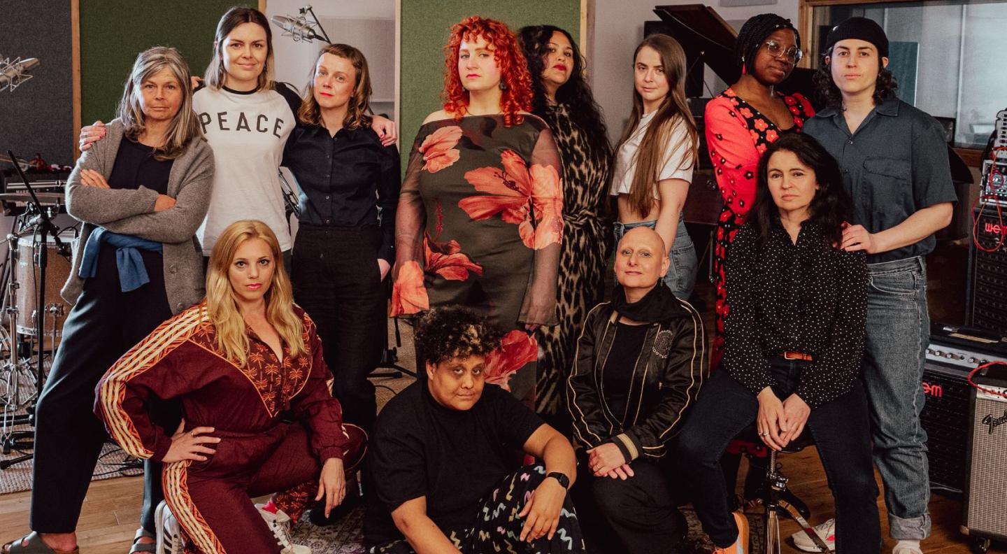 The Twelve members of the Hen Hoose Collective