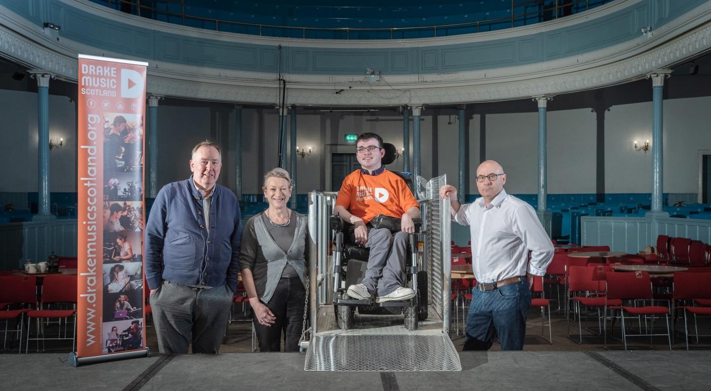 The Queen's Hall mobilift