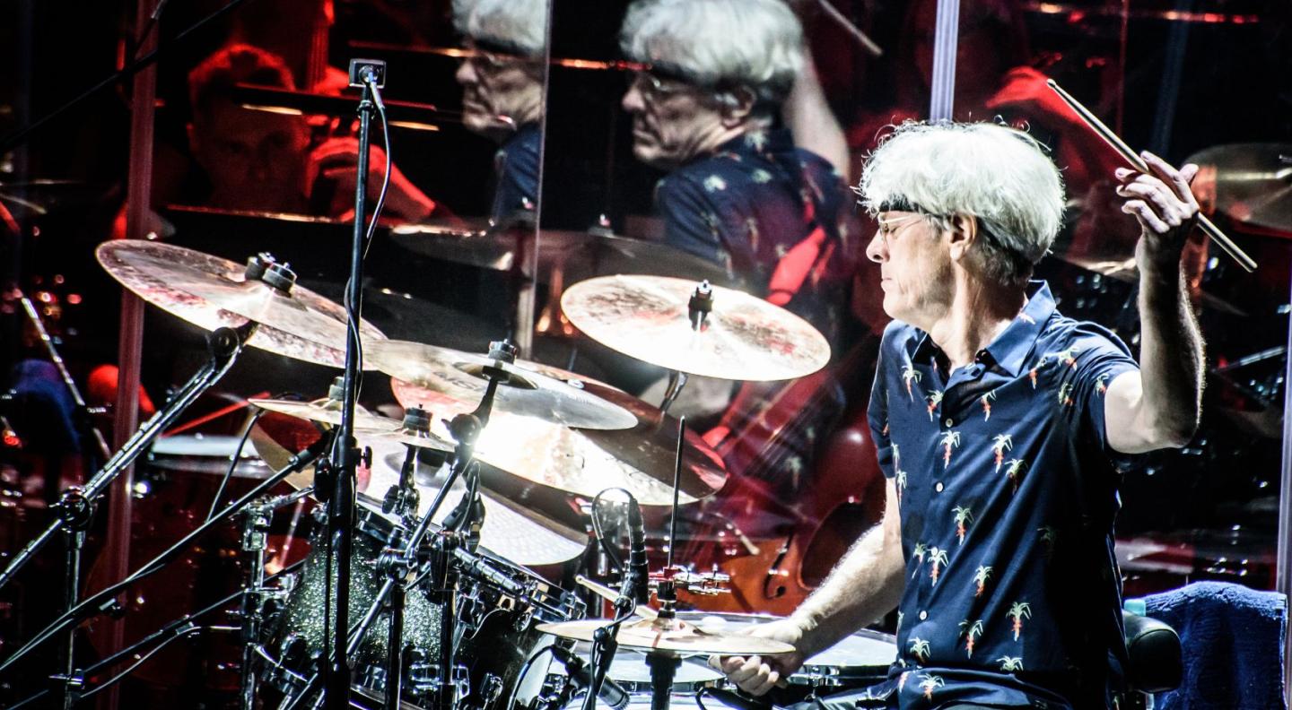 stewart copeland playing the drums